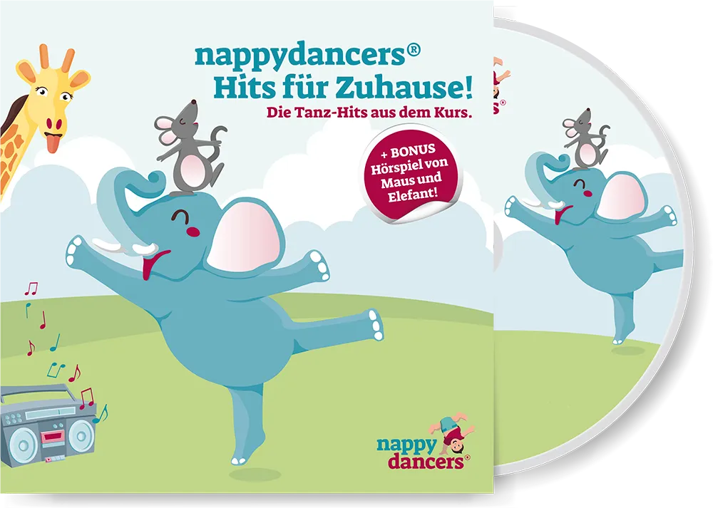 nappydancers® Musik: Hits für Zuhause